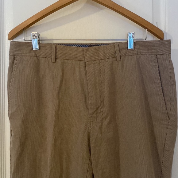Brown striped pants - Picture 2 of 3